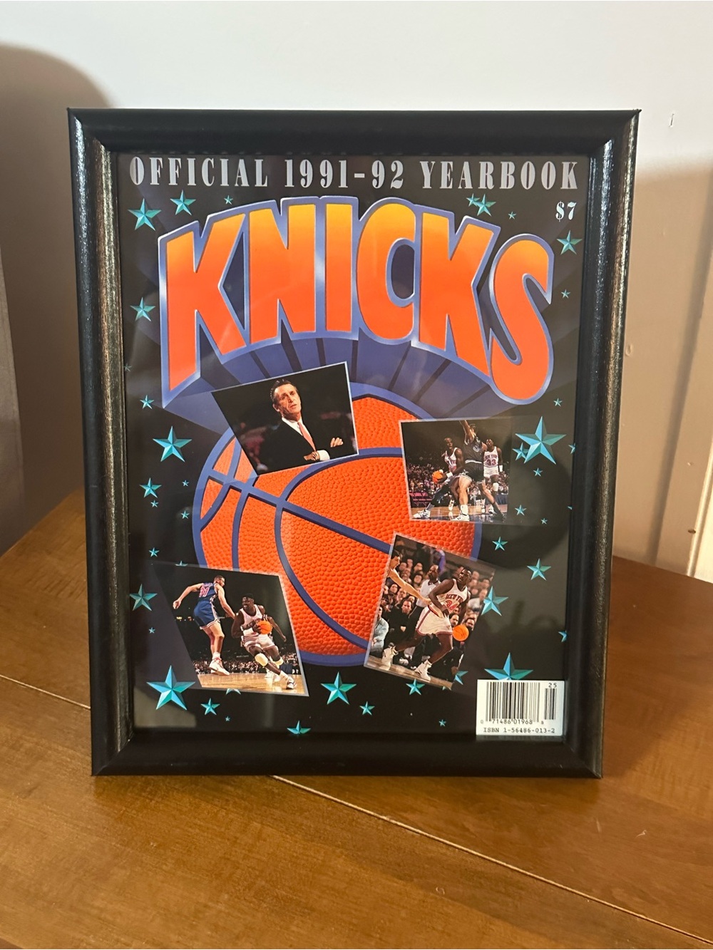 Vintage 1991-92 New York Knicks Official NBA Yearbook NOS